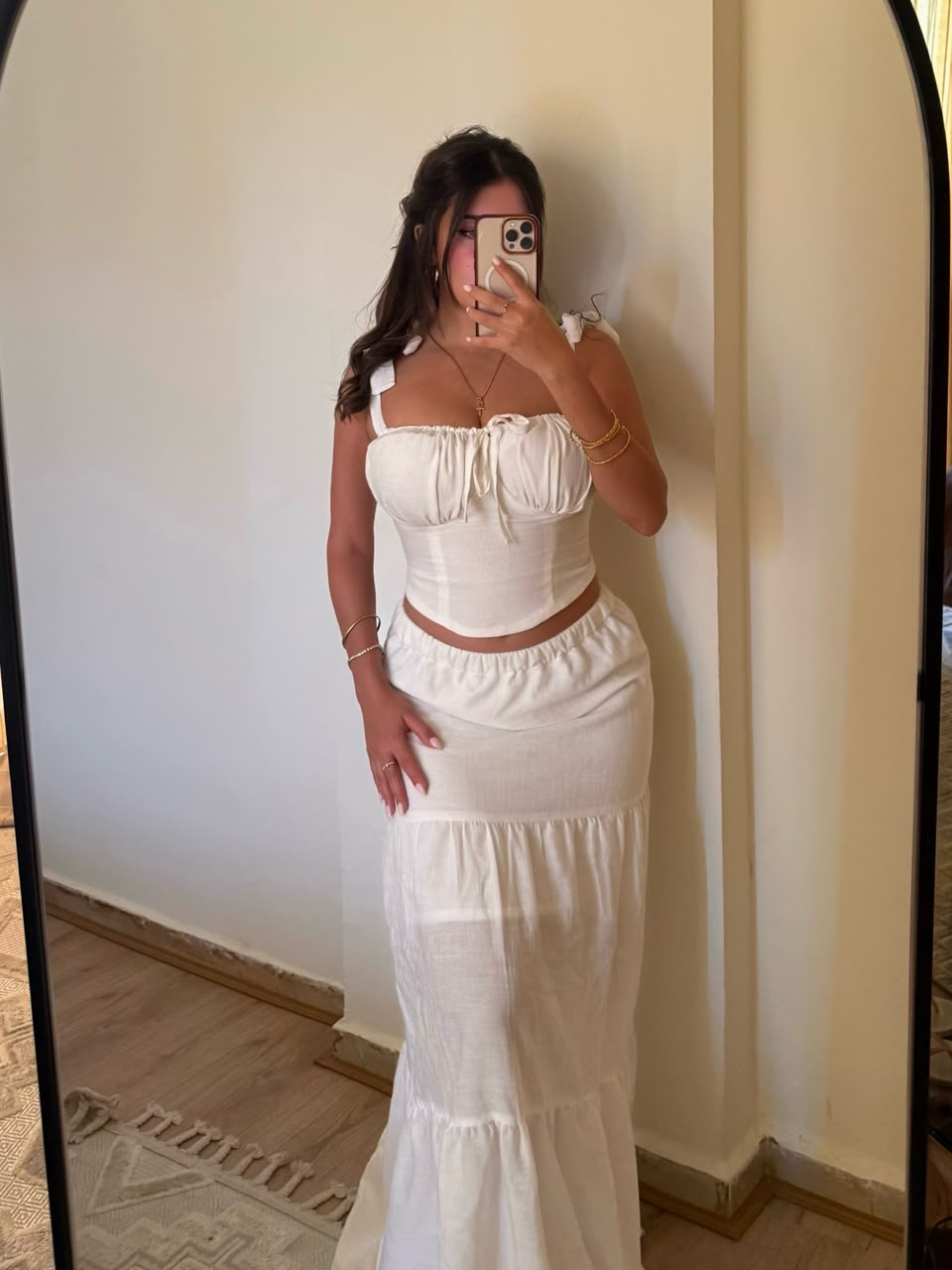 Ayla Tiered Maxi Skirt